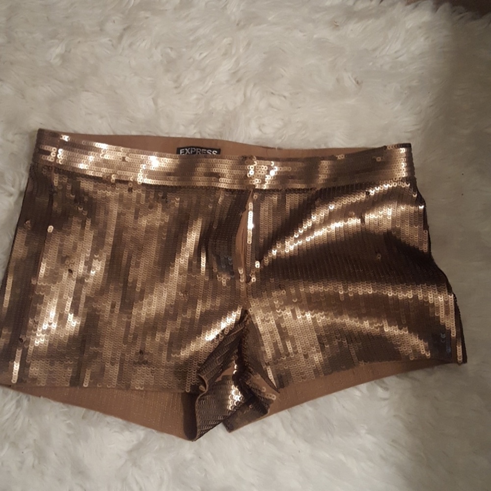 Dressy Sequin Shorts